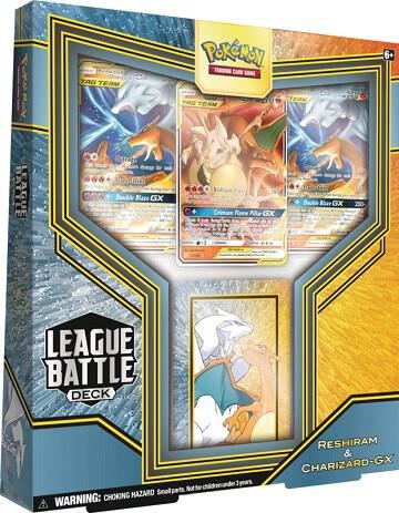 Pokemon - League Battle Decks - Reshiram and Charizard GX/Pikachu and Zekrom GX