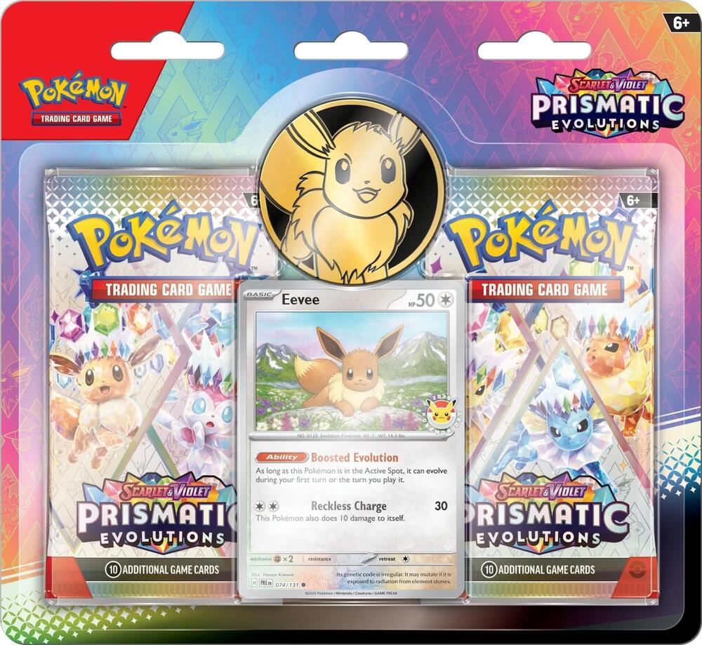 Pokemon - Scarlet and Violet - Prismatic Evolutions - SV8.5 - 2 Pack Blister - Eevee