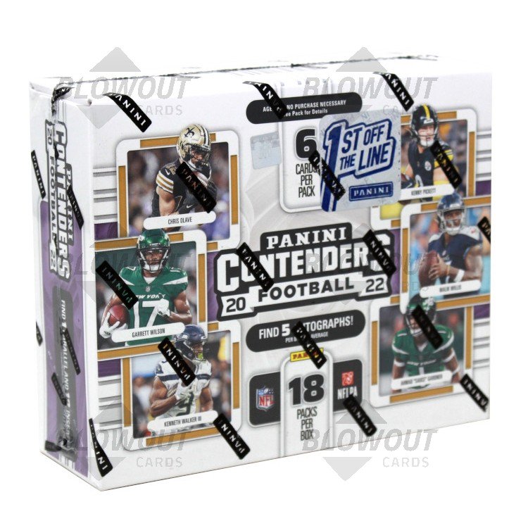 2022 Panini Contenders Football FOTL Hobby Box