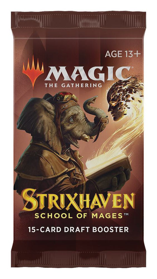 Magic the Gathering - MTG - Strixhaven School Of Mages - Draft Booster Pack