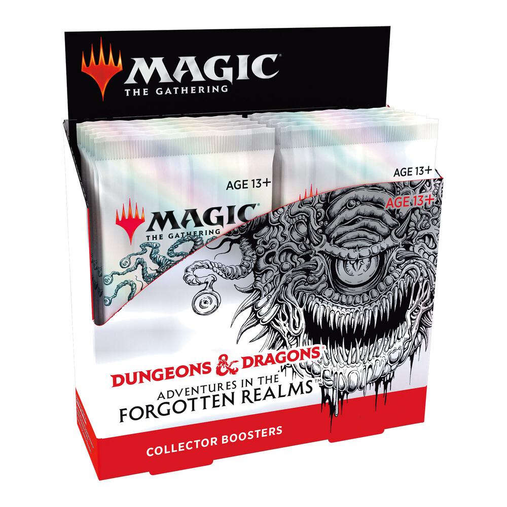 Magic The Gathering - MTG - Dungeons And Dragons Adventures In The Forgotten Realms - Collector Booster Box