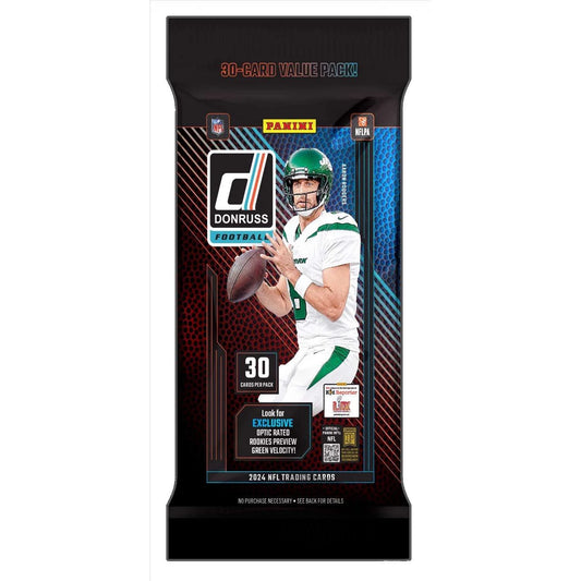 2024 Panini Donruss NFL Football Value Pack (30 Cards)