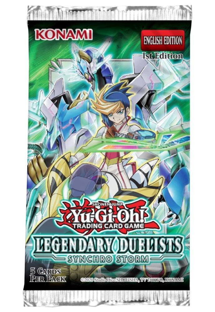 Konami - Yu-Gi-Oh! - Legendary Duelists -  Synchro Storm - Booster Pack