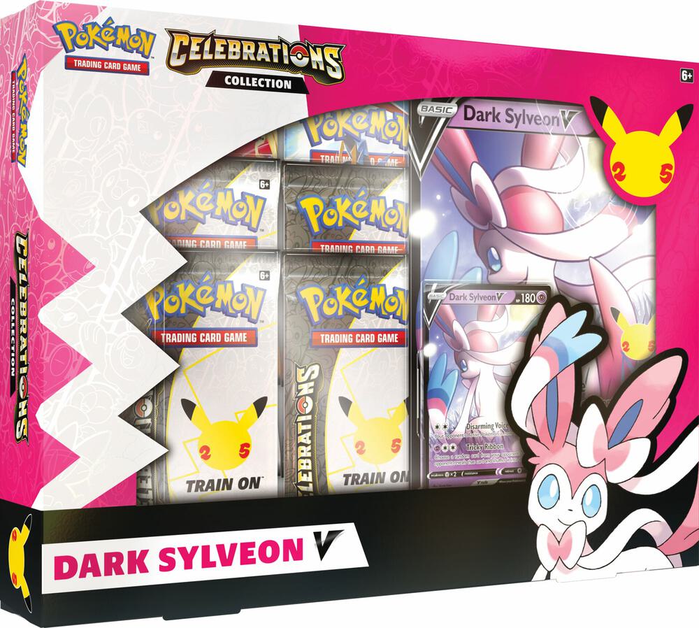 Pokemon Celebrations Dark Sylveon V Collections Box