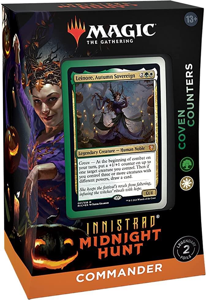 Magic The Gathering - Innistrad Midnight Hunt - Commander Deck - Coven Counters