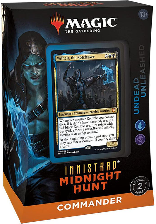 Magic The Gathering - MTG - Innistrad Midnight Hunt - Commander Deck - Undead Unleashed