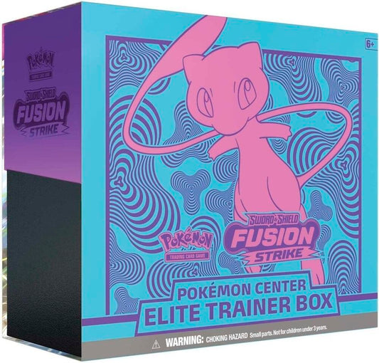 Pokemon - Sword and Shield - Fusion Strike  - Pokemon Center Exclusive - ETB - Elite Trainer Box