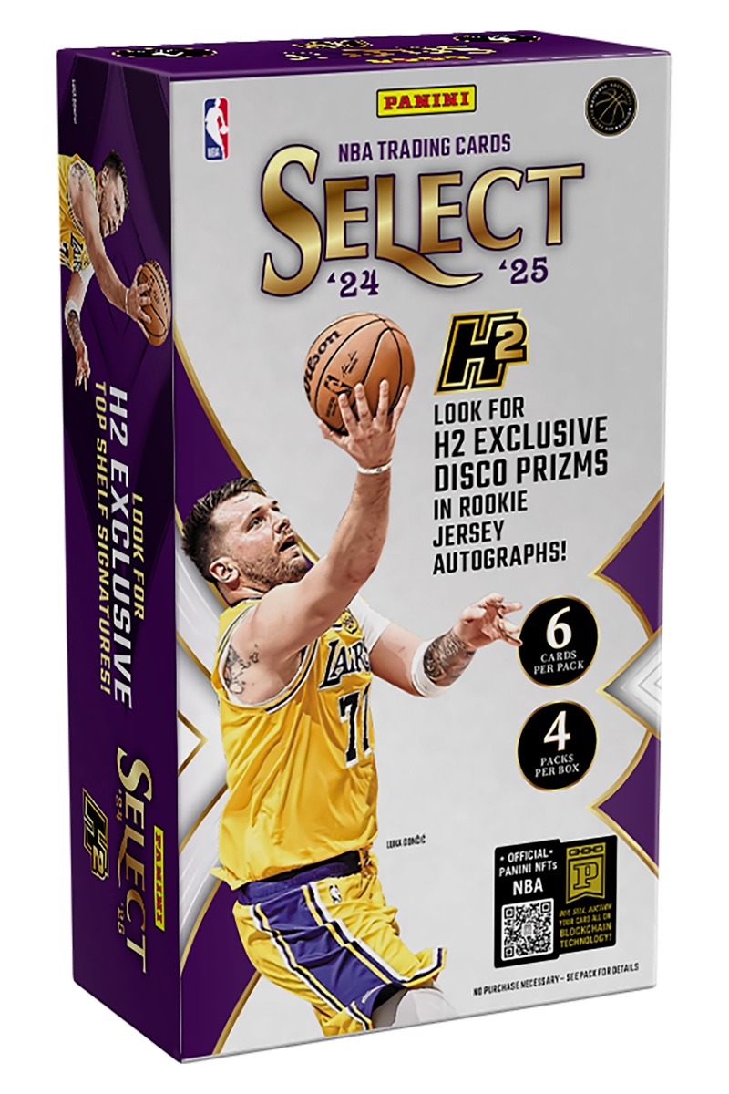 2024-25 Panini Select NBA Basketball H2 Box