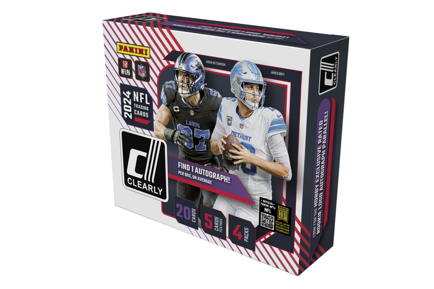 2024 Panini Donruss Clearly NFL Football Hobby Box