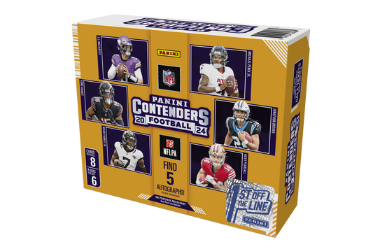 2024-25 Panini Contenders NFL Football First Off The Line Hobby Box (FOTL)
