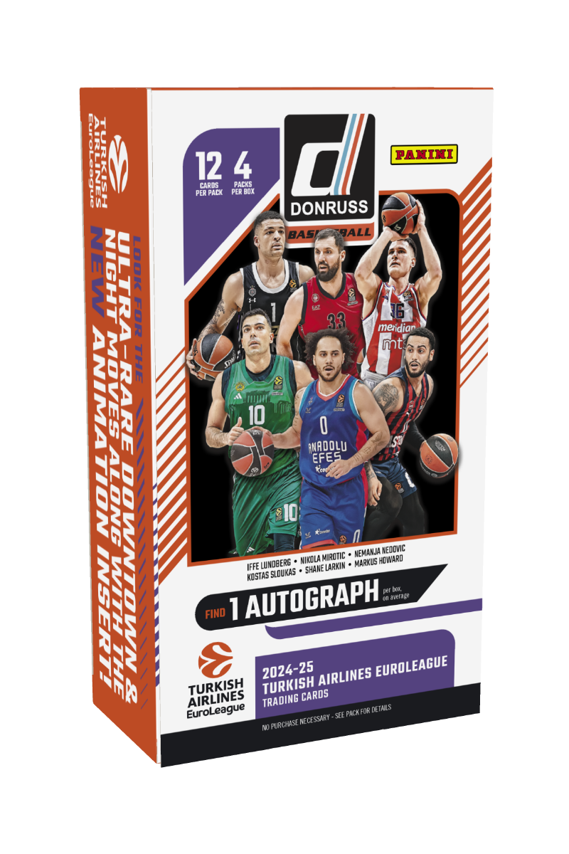 2024-25 Panini Donruss Turkish Airlines Euro League Hobby Box