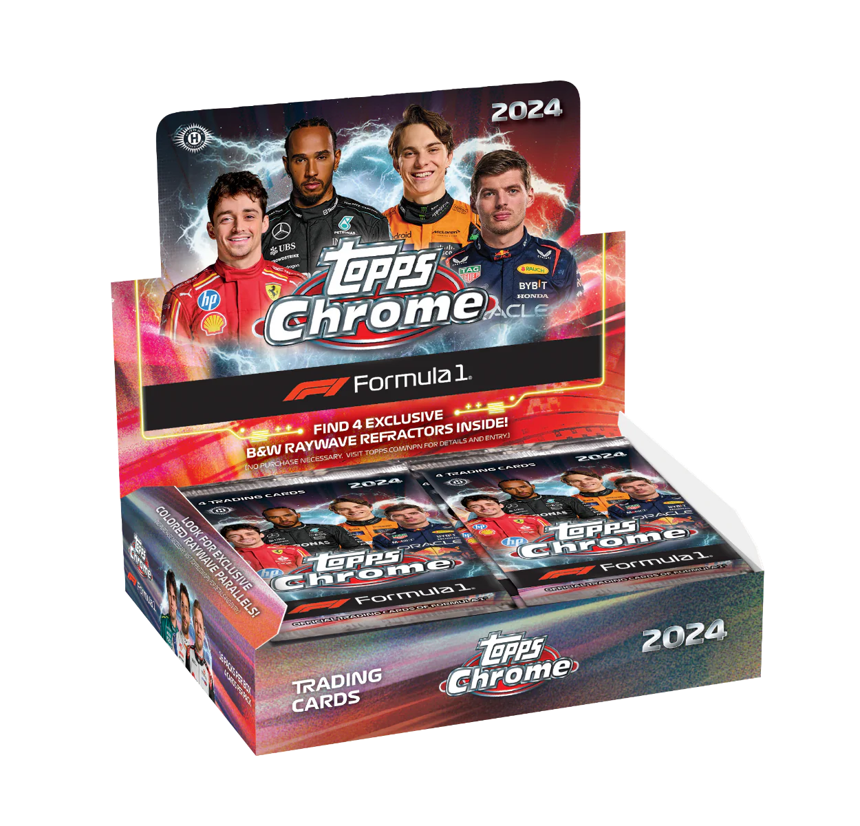 2024 Topps Chrome F1 Formula 1 Qualifying Lap Hobby Box