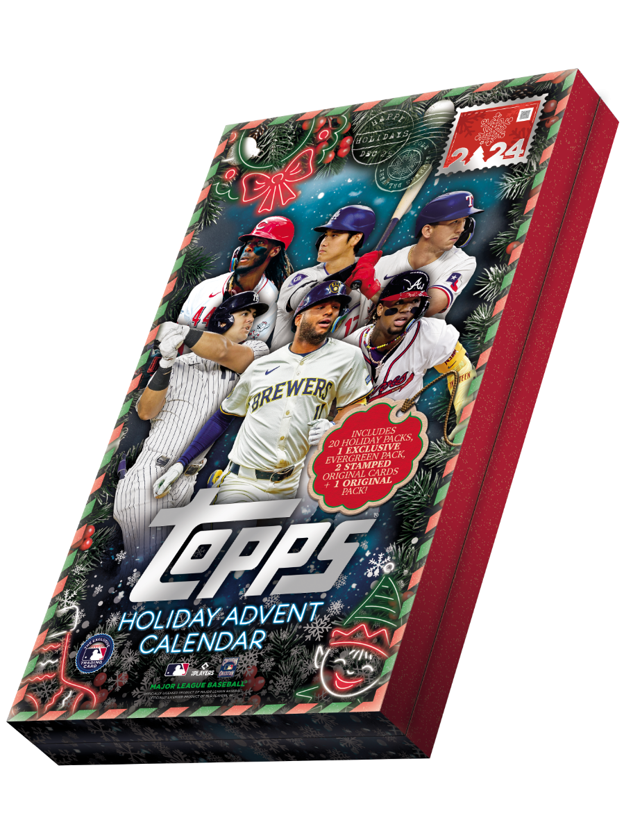 2024 Topps MLB Baseball Holiday Advent Calendar