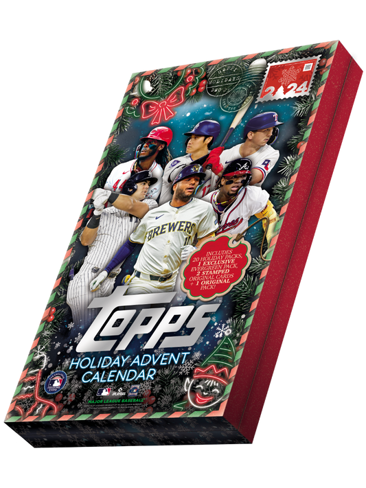 2024 Topps MLB Baseball Holiday Advent Calendar