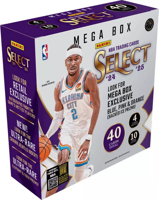 2024-25 Panini Select NBA Basketball Mega Box