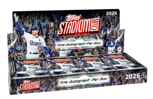 2025 Topps Stadium Club MLB Baseball Hobby Box