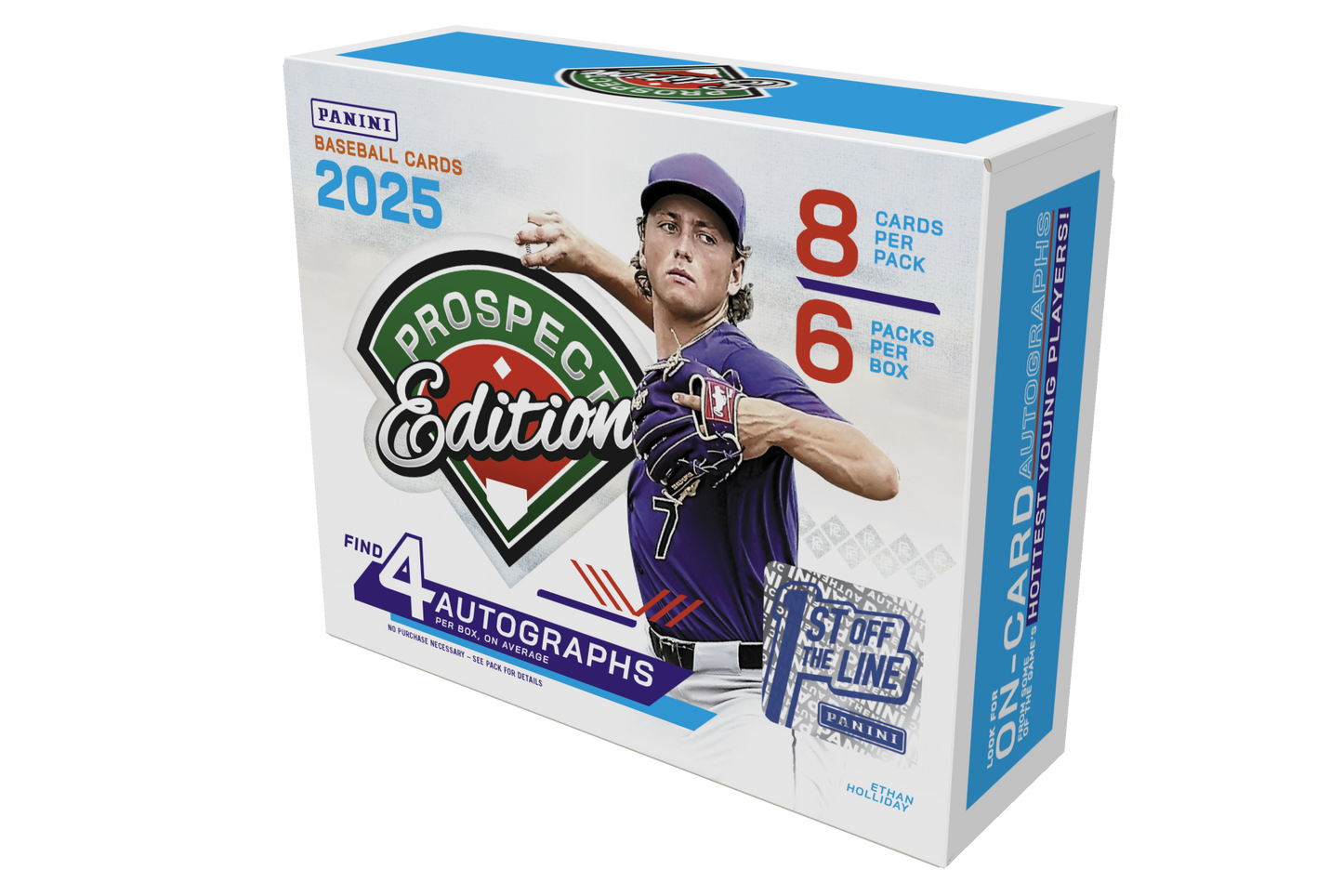 2025 Panini Prospect Edition MLB Baseball 1st-Off The Line