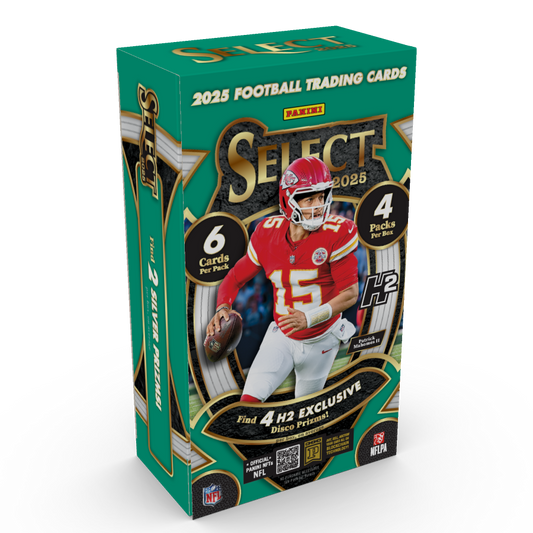 2025-26 Panini Select NFL Football H2 Hobby Box