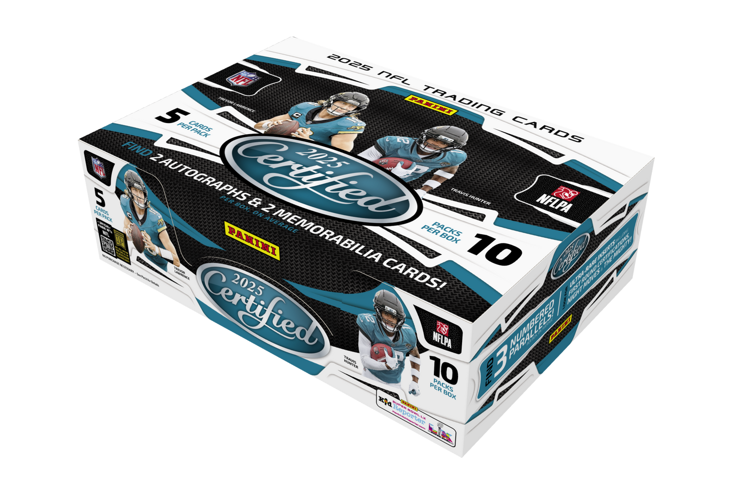 2025 Panini Certified NFL Football Hobby Box
