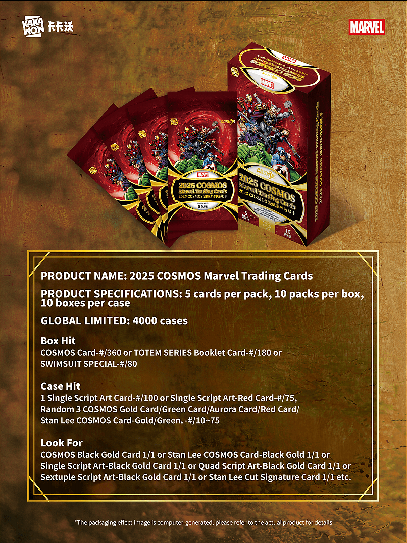 2025 Kakawow  Cosmos Marvel Hobby Box