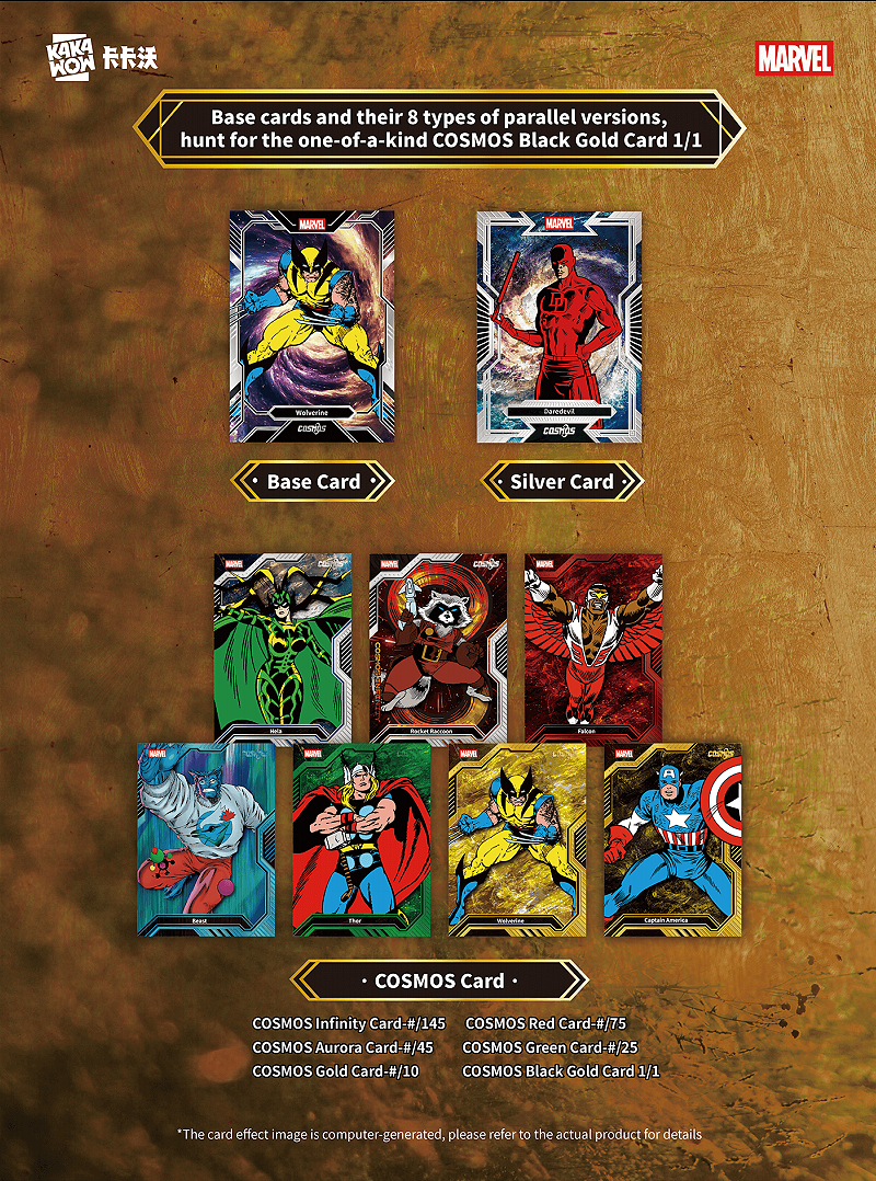 2025 Kakawow  Cosmos Marvel Hobby Box