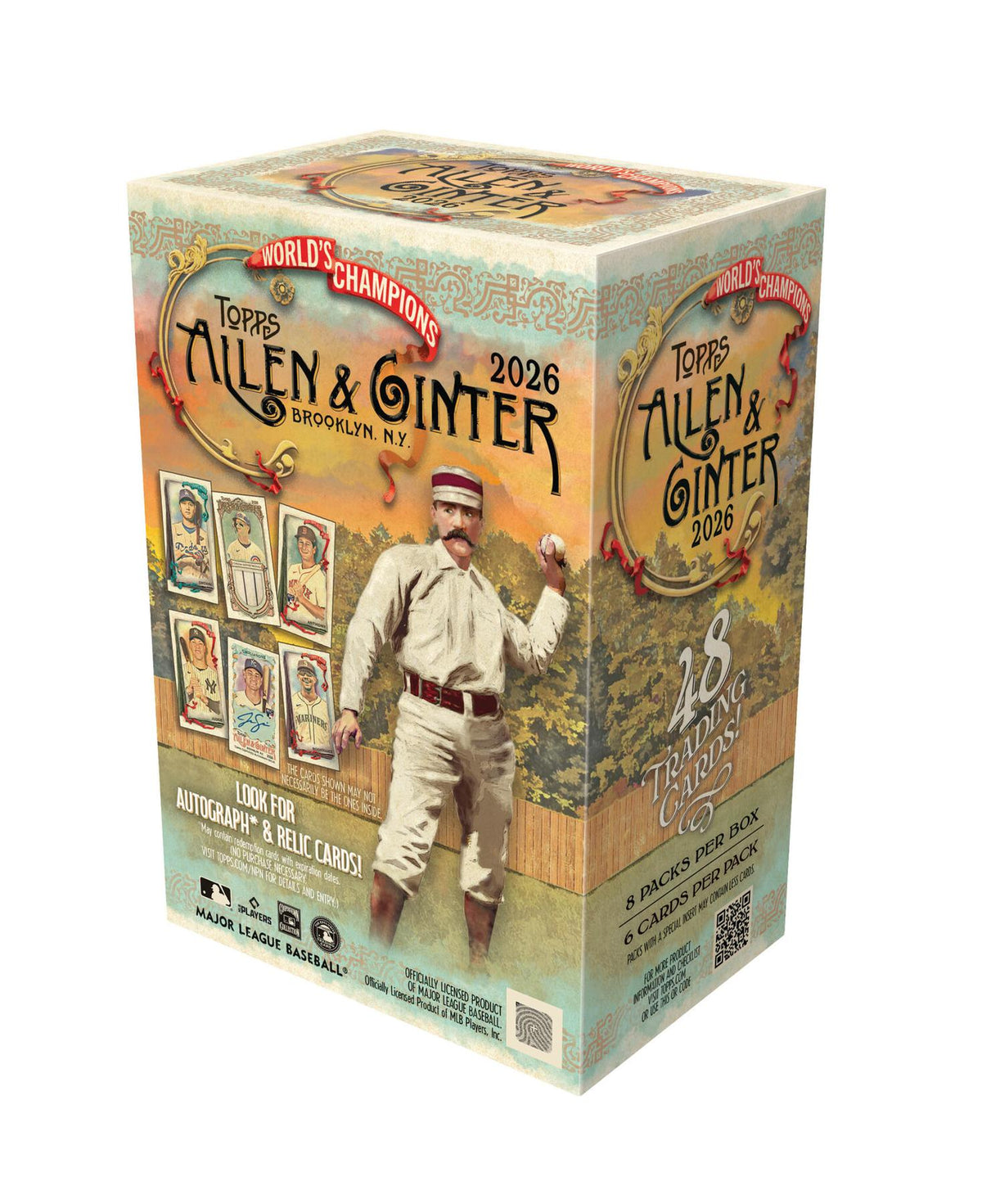 2026 Topps Allen & Ginter MLB Baseball Blaster Box