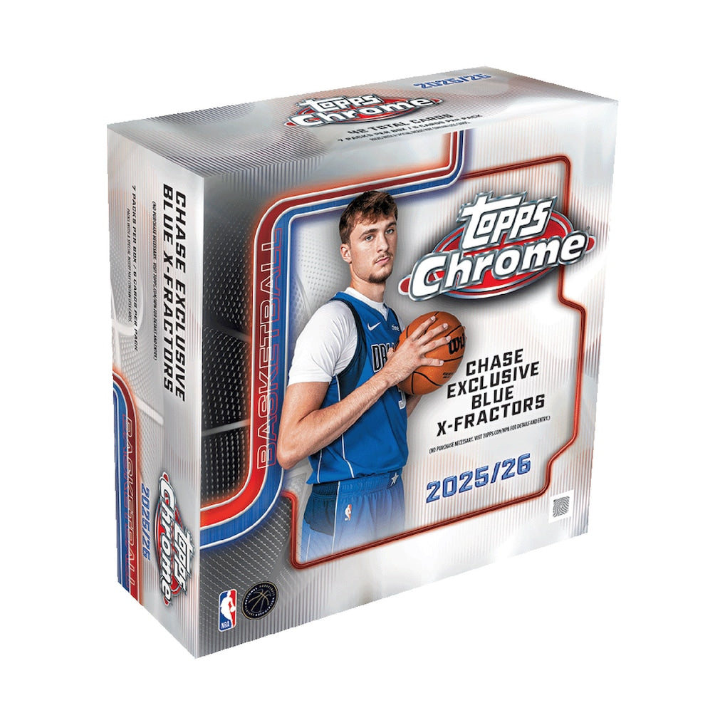 2025-26 Topps Chrome NBA Basketball Mega Box