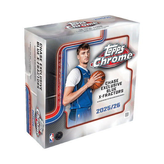 2025-26 Topps Chrome NBA Basketball Mega Box