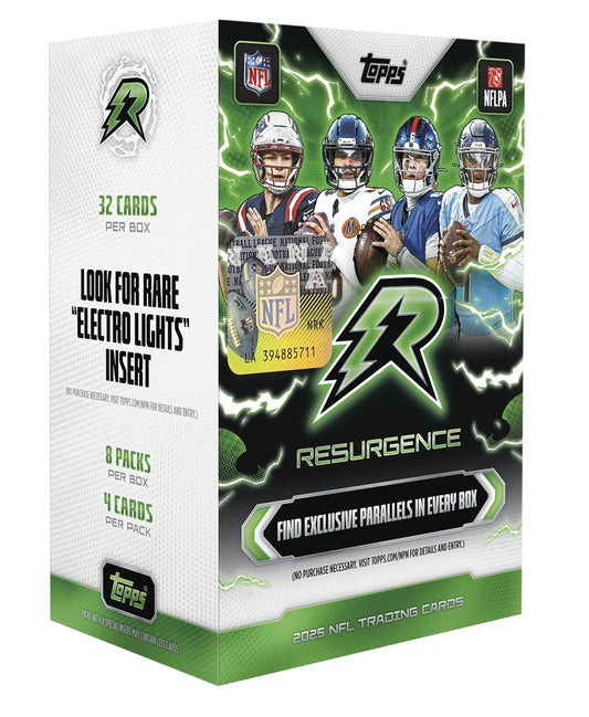 2025-26 Topps Resurgence NFL Football Blaster Box