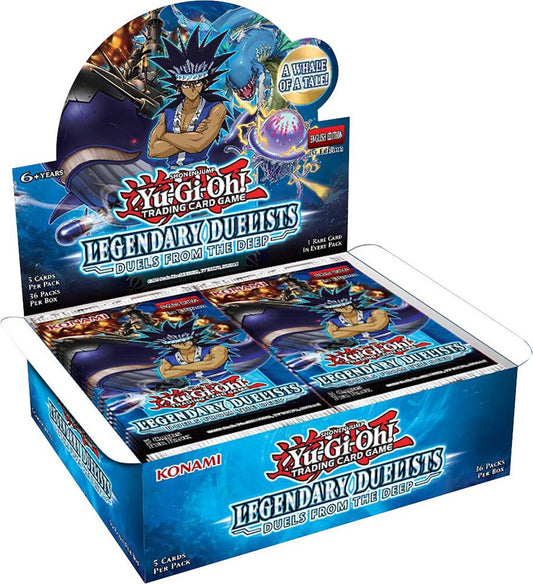 Konami - Yu-Gi-Oh! - Legendary Duelists - Duels From The Deep - 1st Edition - Booster Box