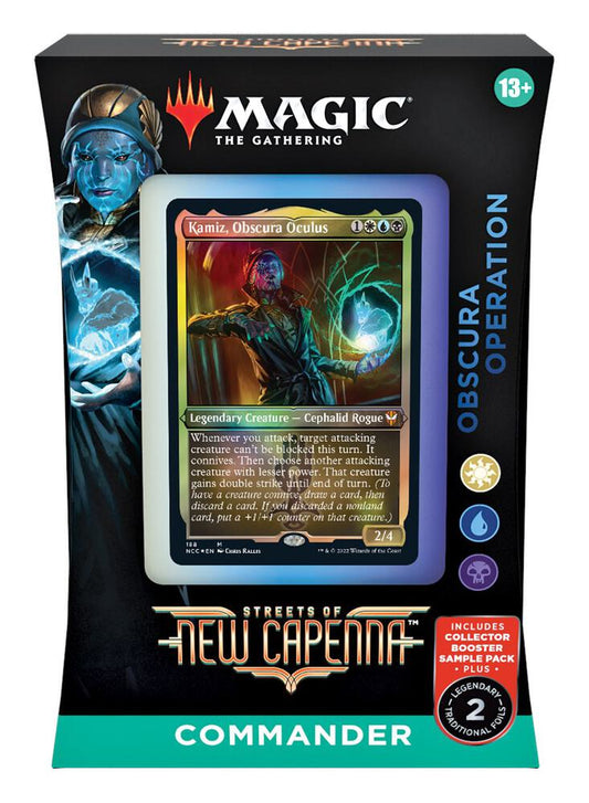 Magic The Gathering - MTG - Streets of New Capenna - Commander Deck - Obscura Operation