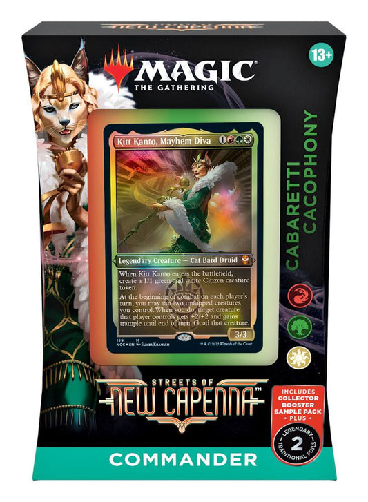 Magic The Gathering - MTG - Streets of New Capenna - Commander Deck - Cabaretti Cacophony