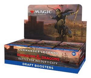 Magic The Gathering - MTG - Dungeons & Dragons - Battle for Baldur's Gate - Draft Booster Box