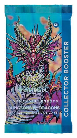 Magic The Gathering - MTG - Dungeons and Dragons - Commander Legends - Battle for Baldur's Gate - Collector Booster Pack