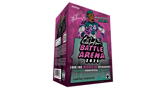 2026 Bo Jackson Battle Arena Ken Griffey Jr Blaster Box