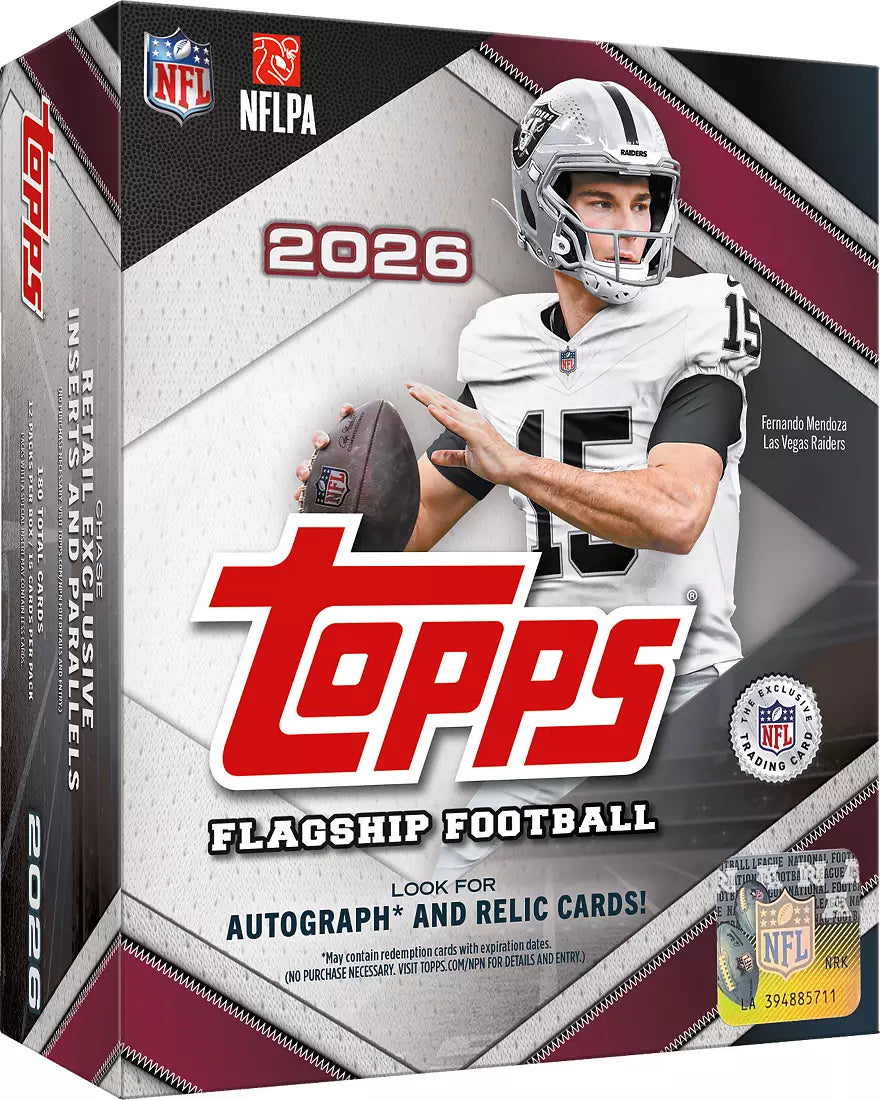2026 Topps Flagship NFL Football Mega Box
