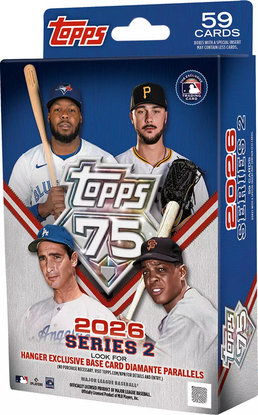 2026 Topps Series 2 MLB Baseball Hanger Box