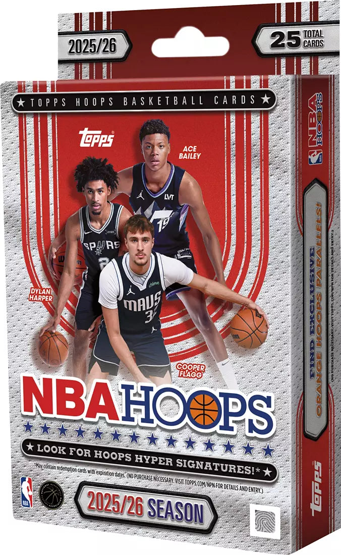 2025-26 Topps NBA Hoops Basketball Hanger Box