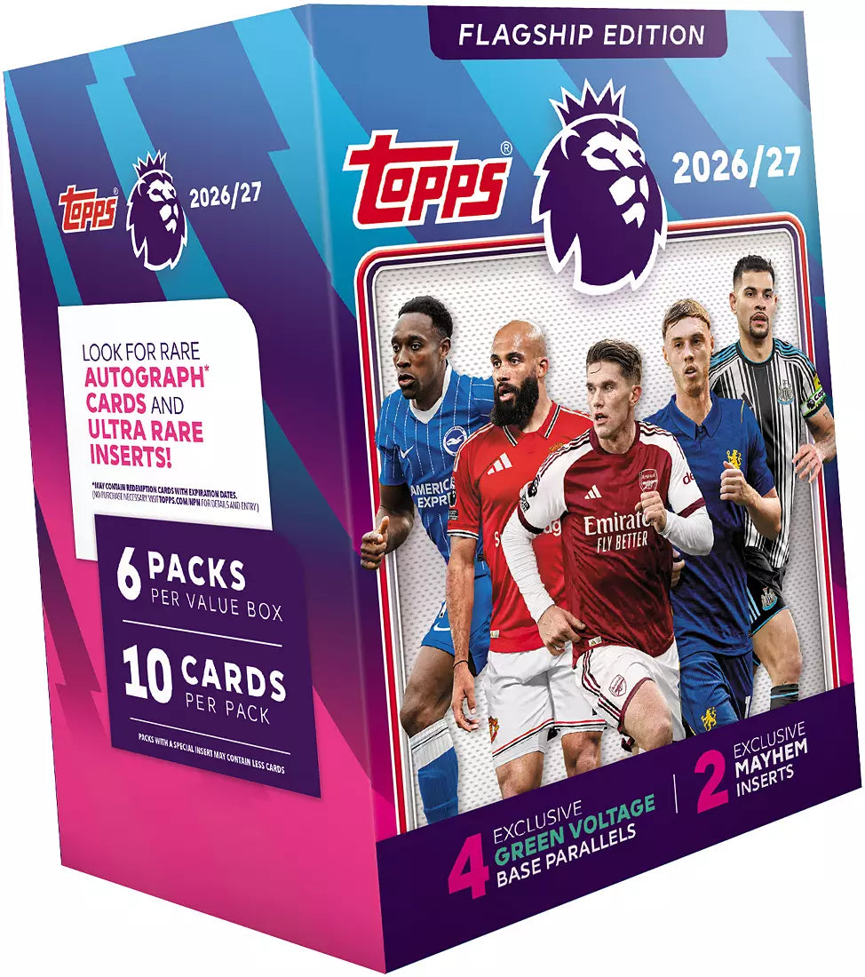 2026-2027 Topps Flagship Premier League Blaster Box