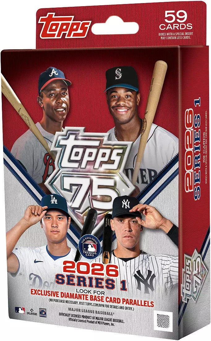 2026 Topps Series 1 MLB Baseball Hanger Box