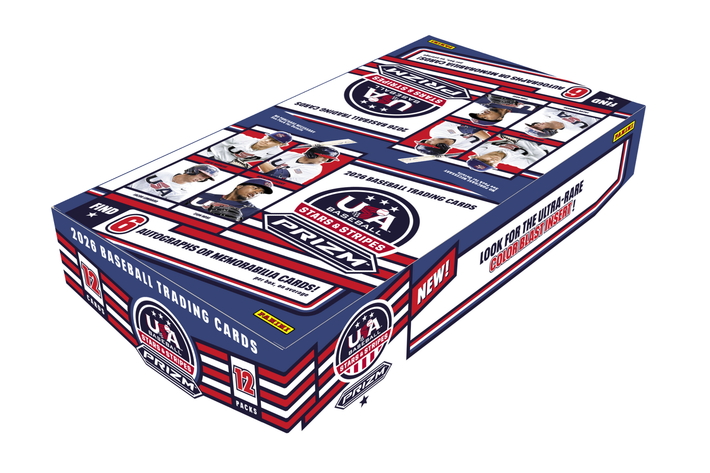 2026 Panini USA Stars & Stripes Prizm MLB Baseball Hobby Box