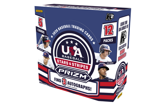2026 Panini USA Stars & Stripes Prizm MLB Baseball H2 Hobby Box