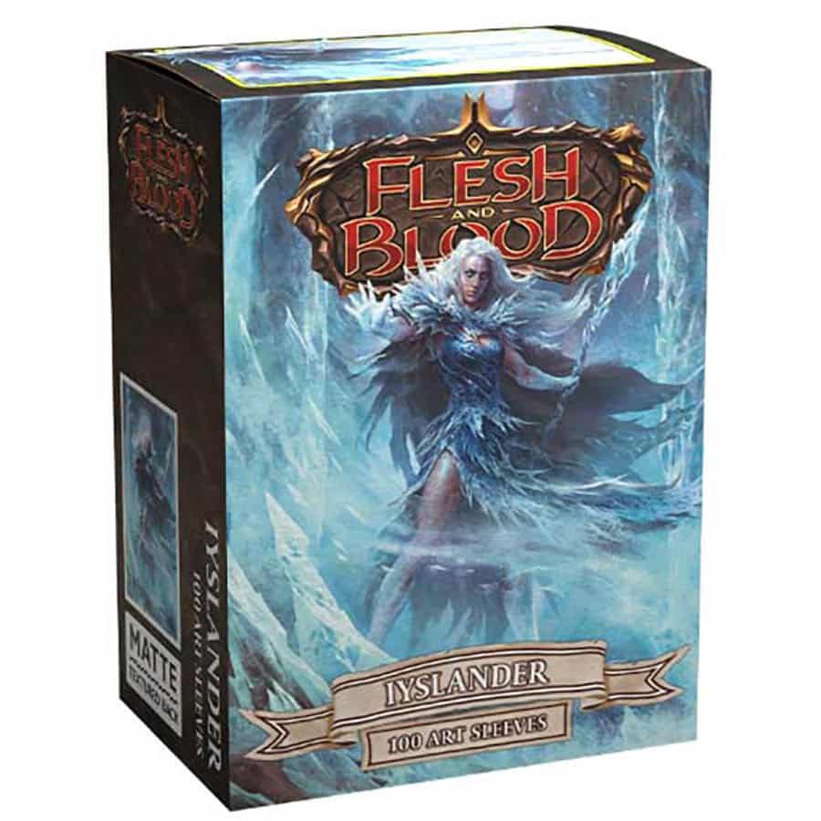 Dragon Shield - 100 Standard Size Card Sleeves - Flesh And Blood - Iyslander