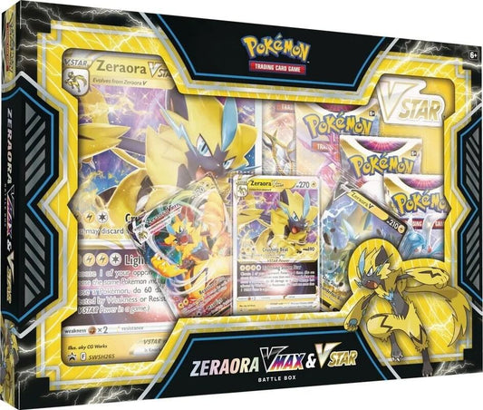 Pokemon - Zeraora VMAX and VSTAR Battle Box