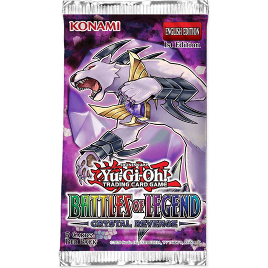 Yu-Gi-Oh! - Battles Of Legend - Crystal Revenge - Booster Pack