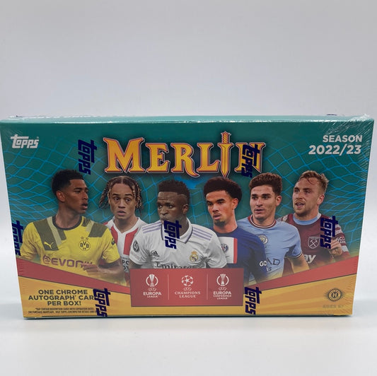 2022-23 Topps Merlin Soccer Hobby Box