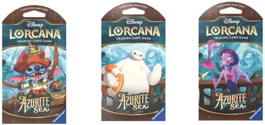 Disney - Lorcana - Azurite Sea - Sleeved Booster Pack - Styles Vary