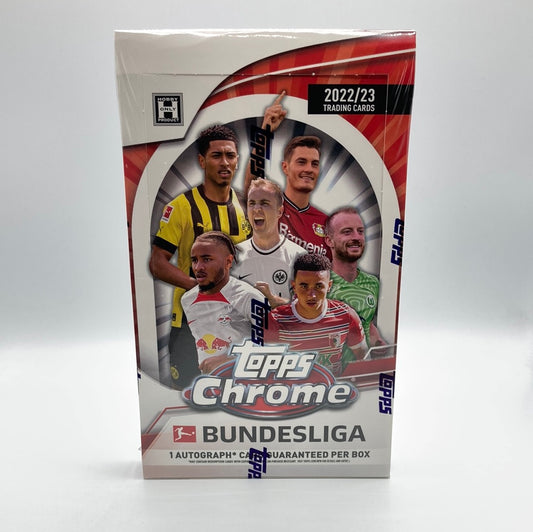 2022/23 Topps Chrome Soccer Bundesliga Hobby Box