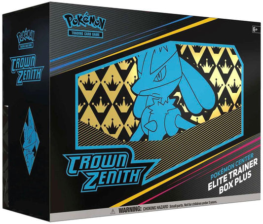 Pokemon - Sword and Shield - Crown Zenith - ETB - Elite Trainer Box - Pokemon Center
