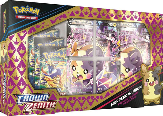 Pokemon - Sword and Shield - Crown Zenith - Premium Playmat Collection - Morpeko V-Union